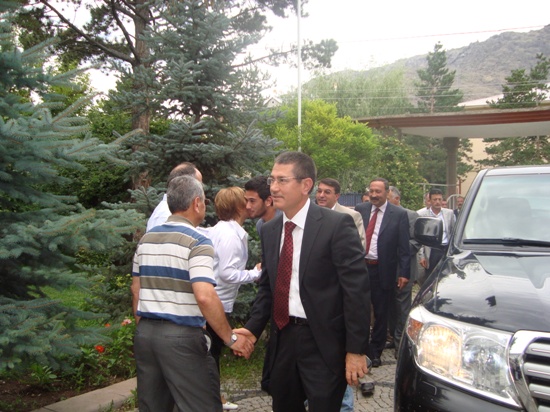 GİRESUN MİLLETVEKİLİ NURETTİN CANİKLİ ŞEBİNKARAHİSAR BELEDİYESİNİ ZİYARE galerisi resim 1