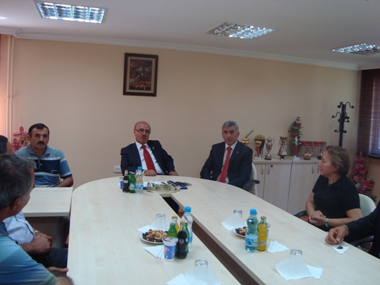 ÜNAL KACIRIN BELEDİYEYİ ZİYARETİ galerisi resim 8