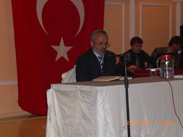 ARAŞTIRMACI YAZAR VEHBİ VAKKASOĞLU KONFERANS VERDİ galerisi resim 6