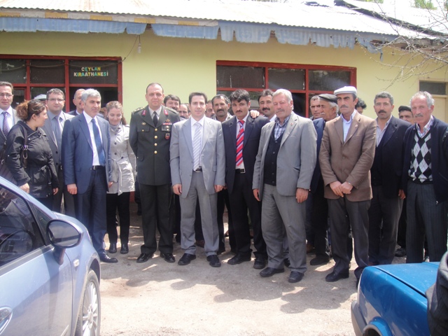 SARAYCIK KÖYÜNDE SERGİ AÇILIŞI YAPILDI galerisi resim 1