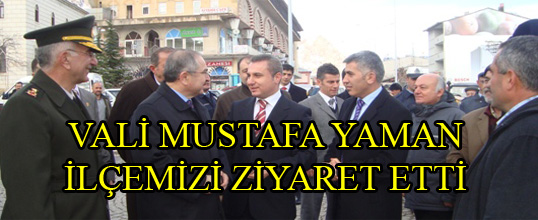 GİRESUN VALİSİ MUSTAFA YAMAN İLÇEMİZDE