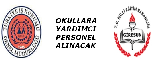 Okullara Yardımcı Personel Alınacak