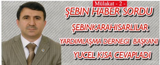 Şebin Haber Sordu Yücel Kısa Cevapladı