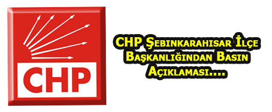 CHP BASIN AÇIKLAMASI