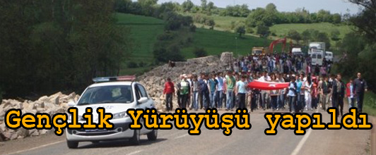 Gençlik Yürüyüşü yapıldı