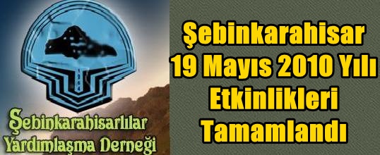 19 Mayıs 2010 Yılı Etkinlikleri Tamamlandı