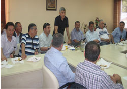 Şebinkarahisarlılar Derneği Şebinkarahisar Belediyesini Ziyaret etti