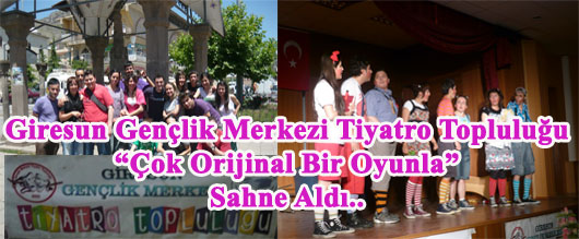 G.G.M. Tiyatro Topluluğu Şebinkarahisar'da Sahne Aldı.
