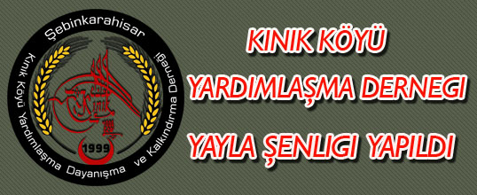 Kınık Köyü Yayla Şenliği Yapıldı