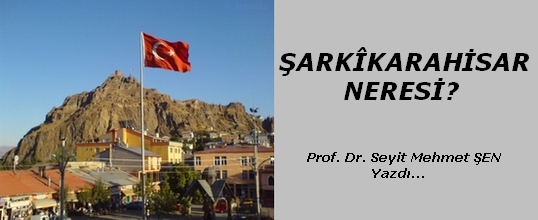 Şarkîkarahisar Neresi?