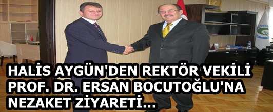GİRESUN ÜNİVERSİTESİ REKTÖR ADAYI PROF. DR. HALİS AYGÜN GİRESUNDA...