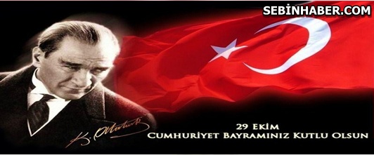 CUMHURİYET BAYRAMINIZ KUTLU OLSUN