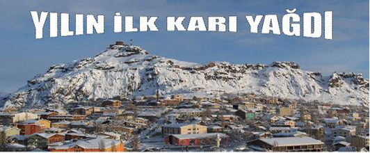 YILIN İLK KARI YAĞDI..