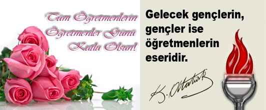 24 KASIM ÖĞRETMENLER GÜNÜ