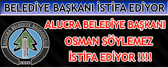 Alucra Belediyesi Başkanı Osman Söylemez İstifa Ediyor
