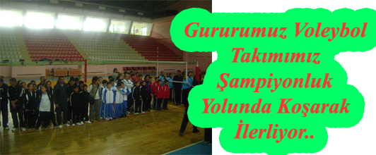 Gururumuz Voleybol Takımımız Şampiyonluğa Koşuyor..