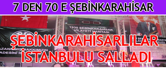 7 DEN 70 E ŞEBİNKARAHİSAR