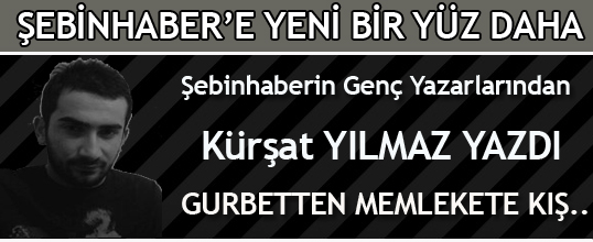 Gurbetten memlekete kış..