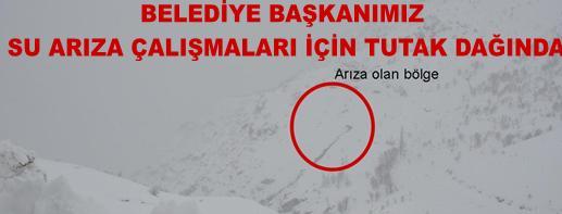 BELEDİYE BAŞKANIMIZ ŞAHİN YILANCI TUTAK DAĞINDA