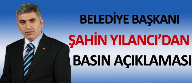 ŞAHİN YILANCI'DAN FESTİVAL AÇIKLAMASI