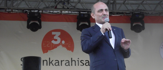 BAKAN ERDOĞAN BAYRAKTARIN ŞEBİNKARAHİSAR'DAKİ KONUŞMASI