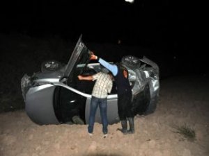 Şebinkarahisar - Suşehri Yol Ayrımında Trafik Kazası