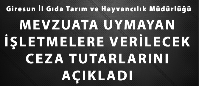 Mevzuata Uymayan İşletmelere Verilecek Cezalar