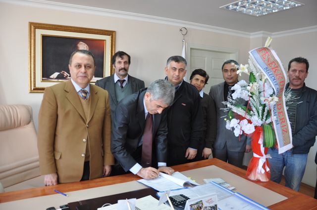 ŞEBİNKARAHİSAR BELEDİYESİNDE  TOPLU İŞ SÖZLEŞMESİ İMZALANDI