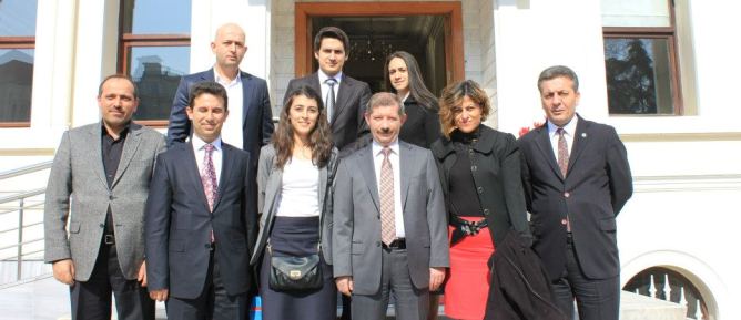 ŞEBİNKARAHİSARLILAR YARDIMLAŞMA DERNEĞİN'DEN AZİZ MERCANA ZİYARET