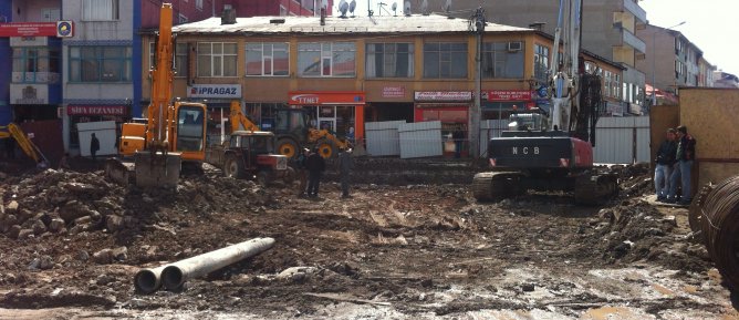 ŞEBİNKARAHİSAR KÜLTÜR VE İŞ MERKEZİ PROJESİNE BAŞLANDI