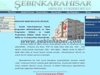 Şebinkarahisar MYO Web Sayfası Yayında