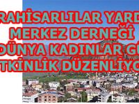 Şebinkarahisarlılar Derneği 8 Mart Dünya Kadınlar Gününü Kutlayacak.