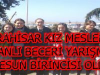 PROJE YARIŞMASINDA KIZ MESLEK LİSESİ 1. OLDU