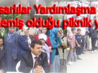 Şebinkarahisarlılar Yardımlaşma Derneğinin düzenlemiş olduğu piknik yapıldı