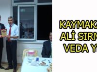 KAYMAKAMIMIZ ALİ SIRMALIYA VEDA YEMEĞİ