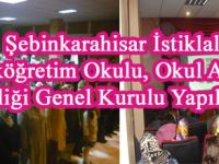 Şebinkarahisar İstiklal İlköğretim Okulu, Okul Aile Birliği Genel Kurulu