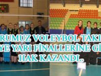 Gururumuz Voleybol Takımımız Türkiye Yarı Finallerine Girmeyi Hak Kazand