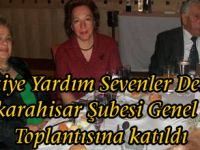 Şebinkarahisar Şubesi Genel Kurul Toplantısına katıldı