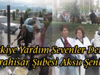 Türkiye Yardım Sevenler Derneği Şebinkarahisar Şubesi Aksu Şenliklerinde