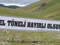 Eğribel Tüneli için İlk Temsili Kazma Vuruldu