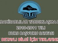 2010 - 2011 Yılı Burs Başvurusu