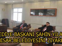 BELEDİYE BAŞKANI ŞAHİN YILANCI KOYULHİSAR BELEDİYESİNİ ZİYARET ETTİ