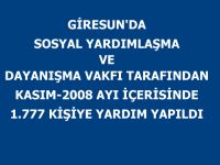 SYDV 203.936 YTL Yardım Yaptı