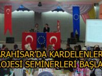 ŞEBİNKARAHİSARDA KARDELENLER AÇIYOR PROJESİ SEMİNERLERİ BAŞLADI