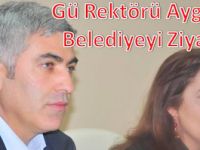 Giresun Üniversitesi Rektörü Prof. Dr. Aygün ATTAR Belediyede